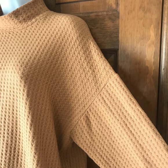American Eagle Outfitters Light Brown Mock Turtle Pullover Top Size XXL - Picture 5 of 10